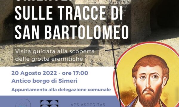 Sulle tracce di San Bartolomeo, visita guidata oggi a Simeri con l’associazione Asperitas