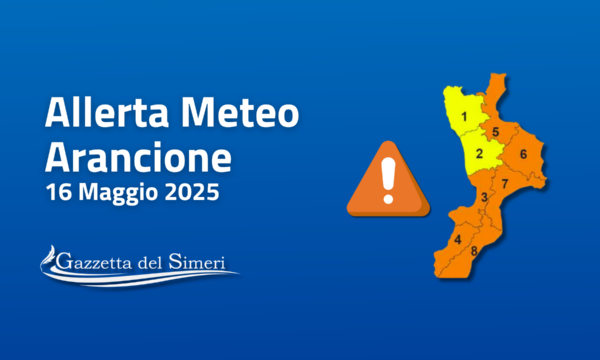 Maltempo, diramata allerta arancione. Scuole chiuse domani